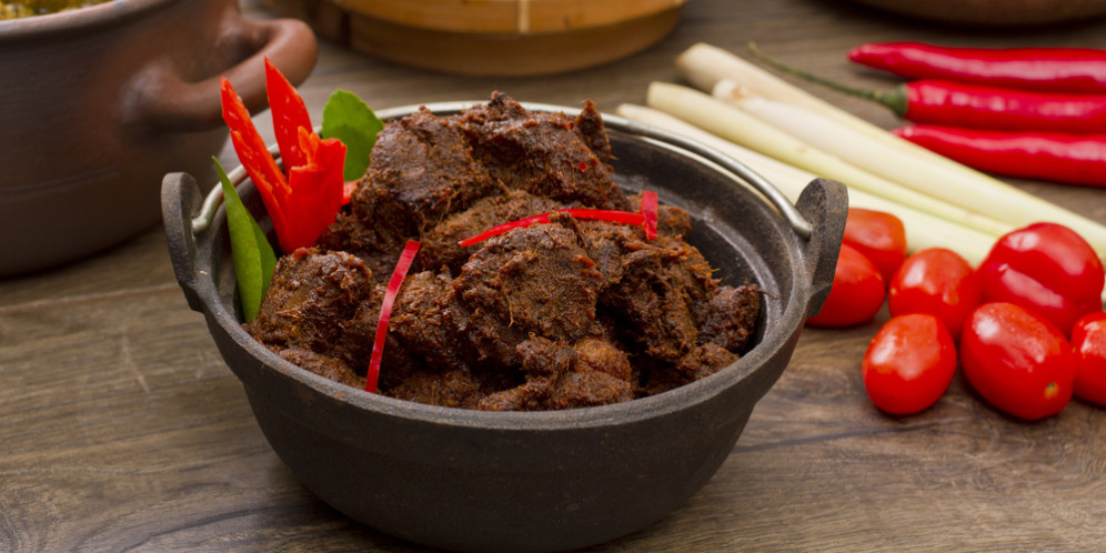 gambar rendang daging sapi
