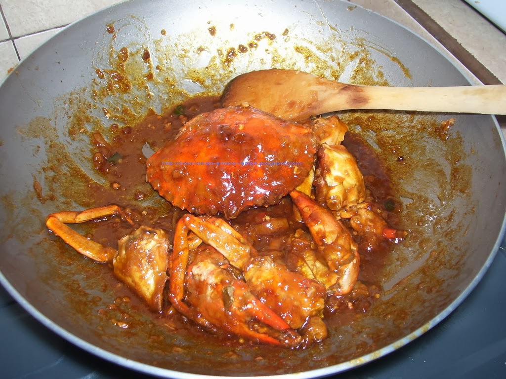 Kepiting Saus Tiram Asam Manis Crab Oyster Sauce